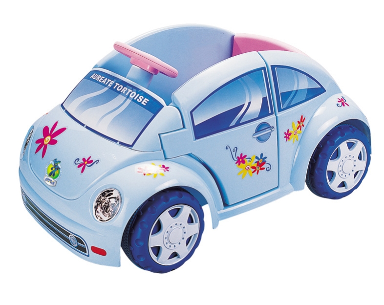 Купить Детский электромобиль NeoTrike Beetle /Неотрайк Битл/ голубой